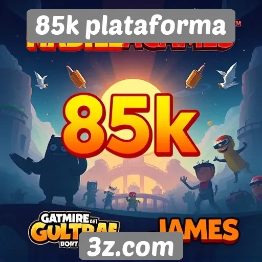 Comparativo entre jogos populares na 85k plataforma
