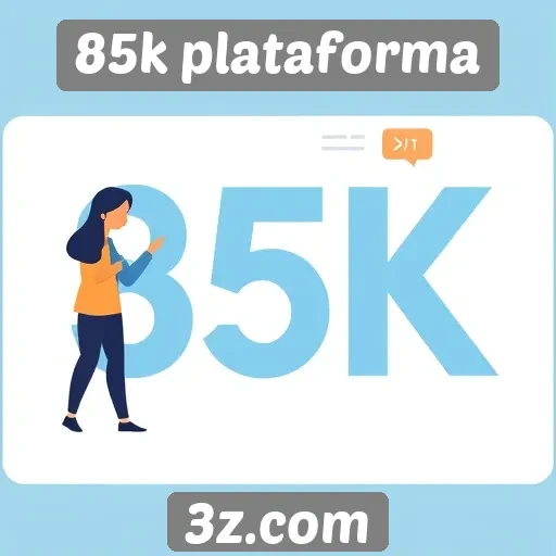 Avaliação da experiência do usuário na 85k plataforma